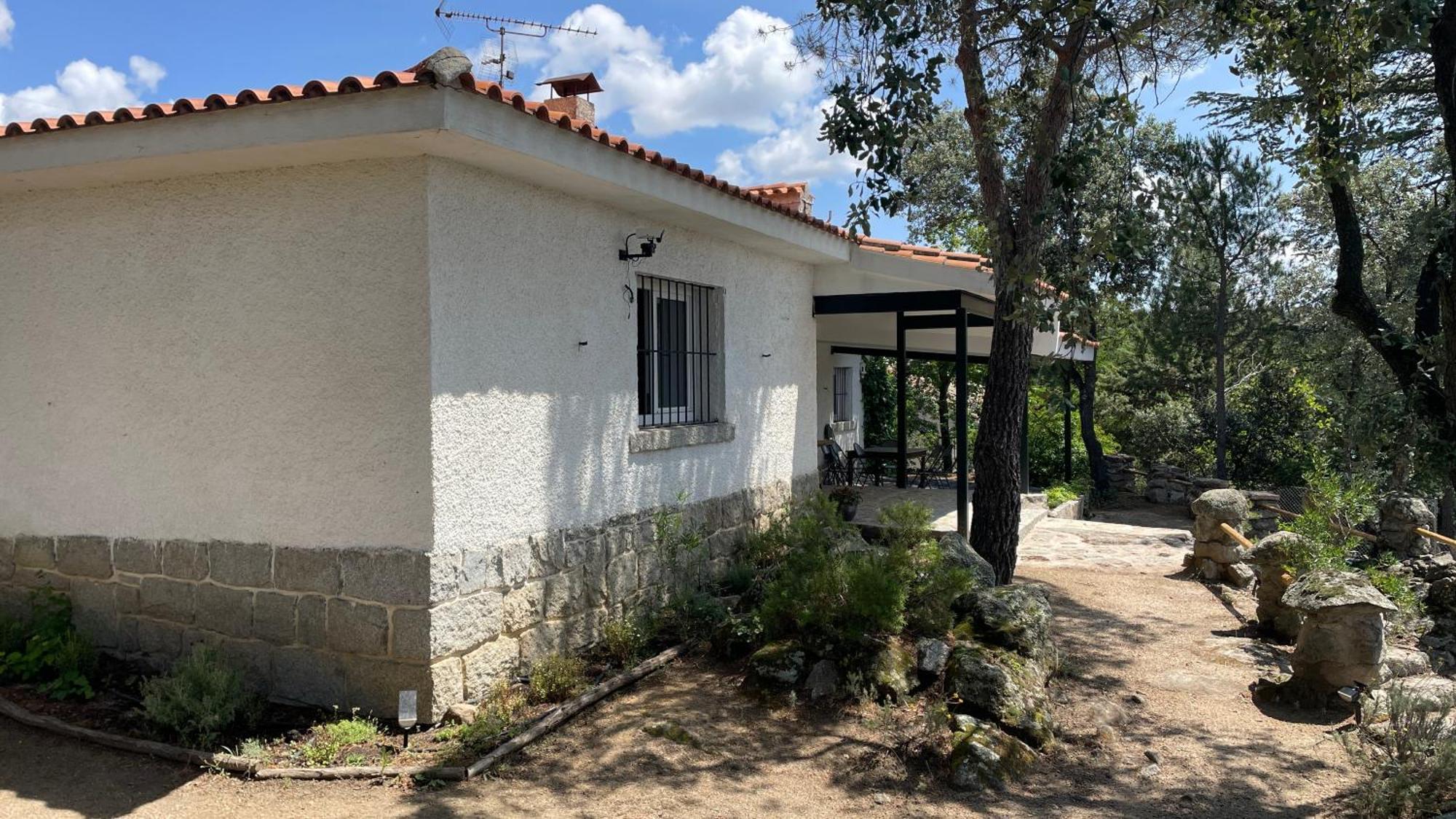 Chalet Con Piscina En Torrelodones Exterior foto